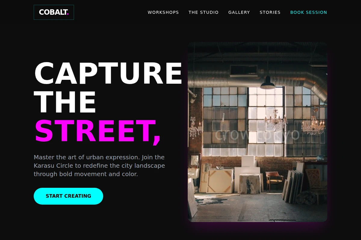 Cobalt Art Studio