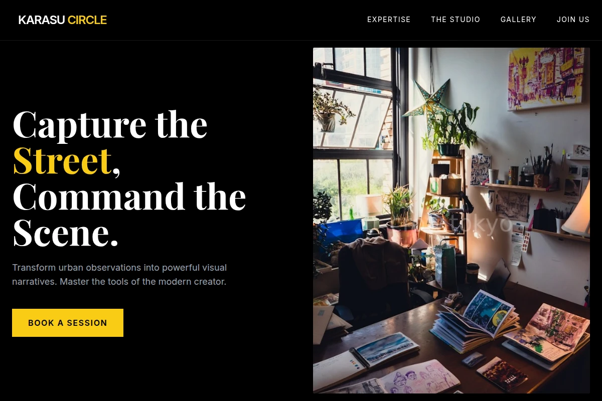 Minimal Art Studio