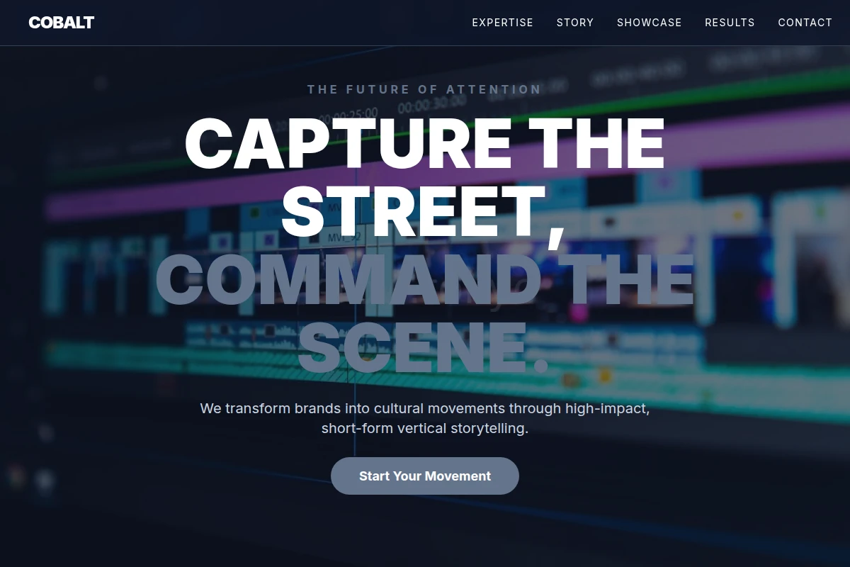 Cobalt Short Form Video Agency
