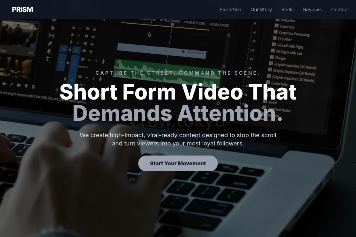 Prism Short Form Video Agency