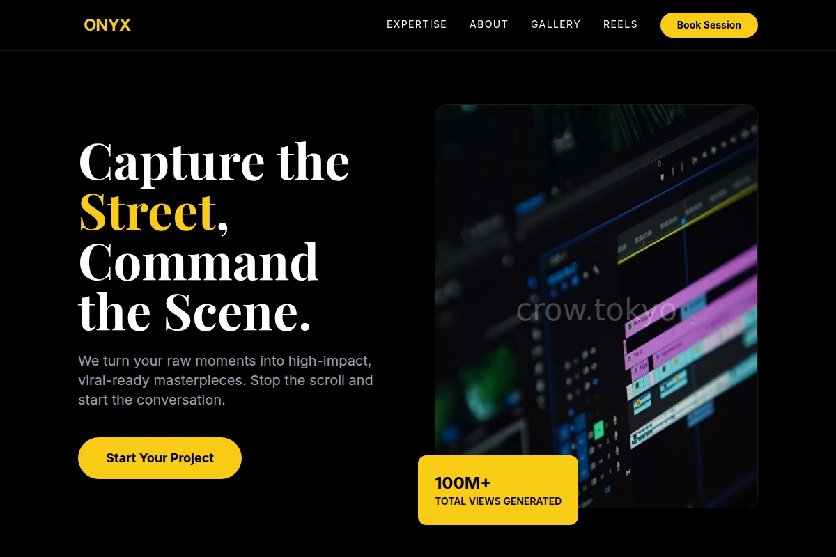 Onyx Short Form Video Agency