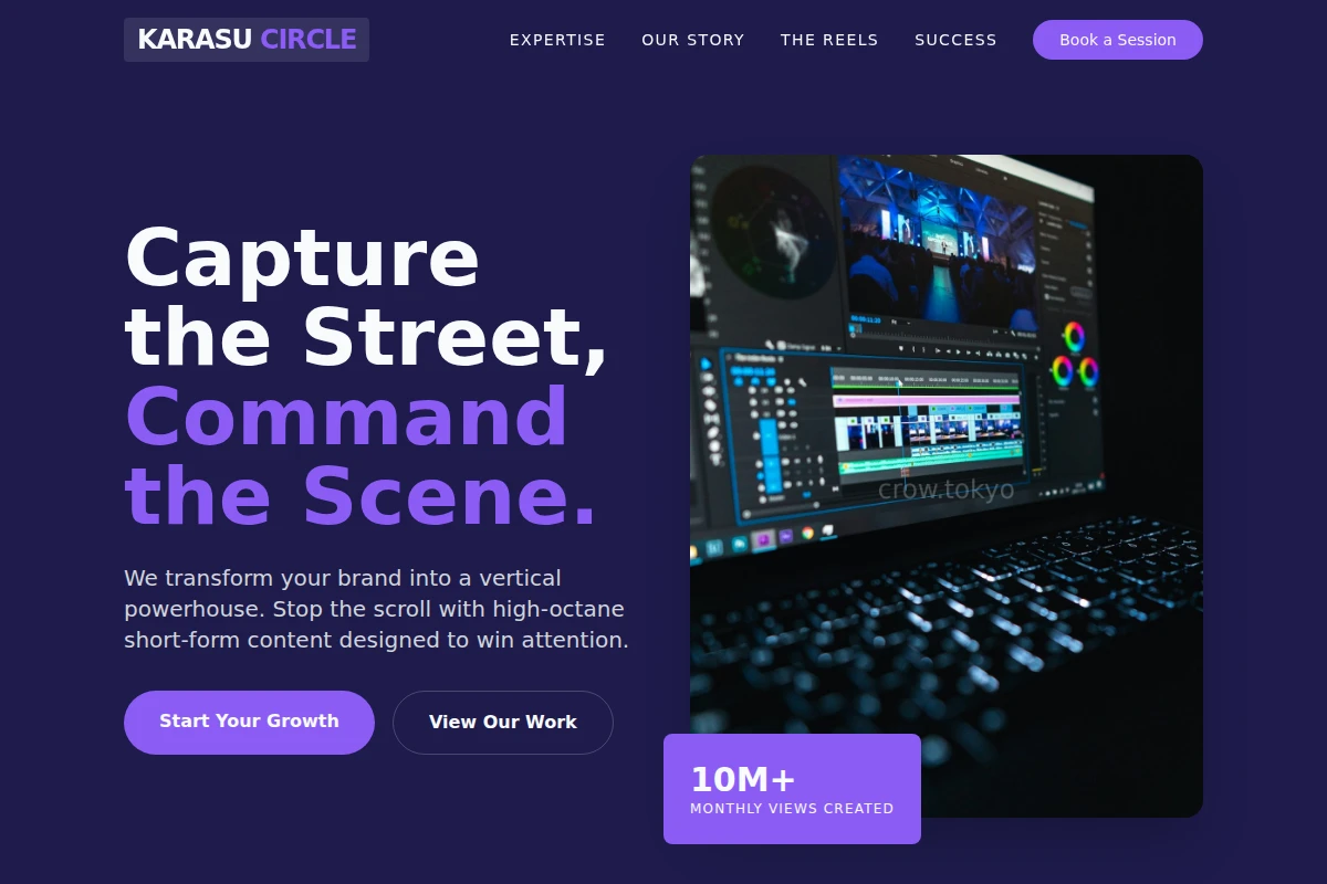 Chrome Short Form Video Agency