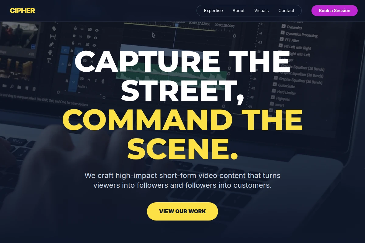 Cipher Short Form Video Agency