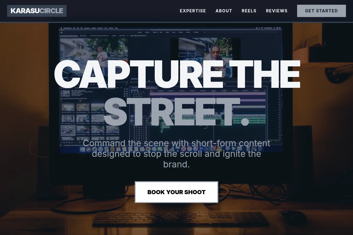 Brutalist Short Form Video Agency